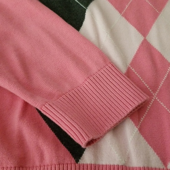 EUC - Izod Argyle Sweater (XL) - Picture 5 of 5